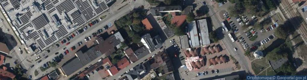 Zdjęcie satelitarne DHL POP ŻABKA