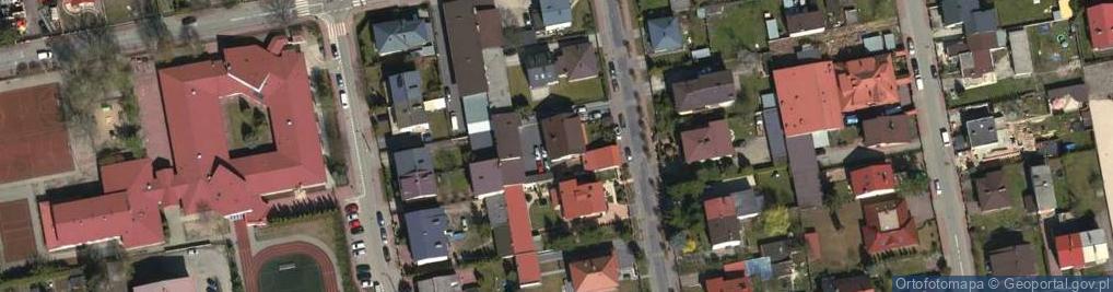 Zdjęcie satelitarne DHL POP ŻABKA