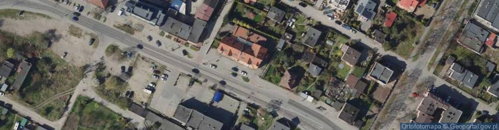 Zdjęcie satelitarne DHL POP ŻABKA