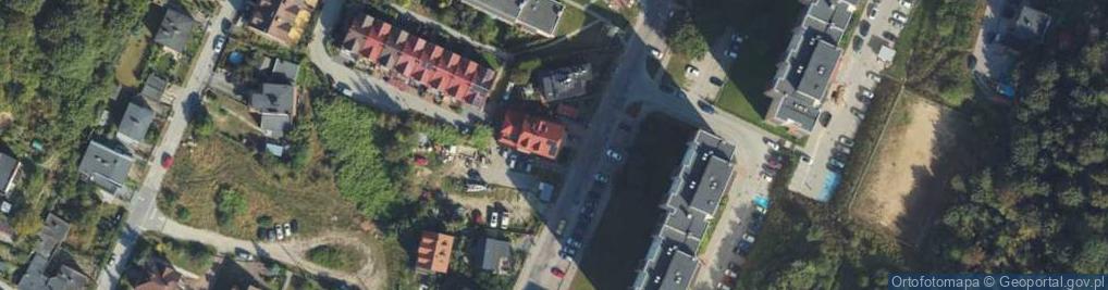 Zdjęcie satelitarne DHL POP ŻABKA