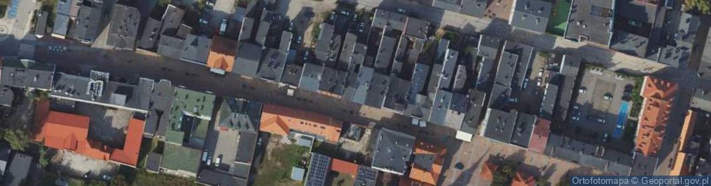 Zdjęcie satelitarne DHL POP ŻABKA