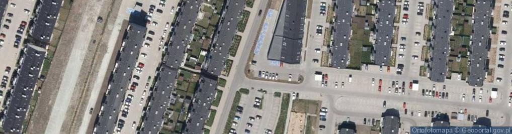 Zdjęcie satelitarne DHL POP ŻABKA