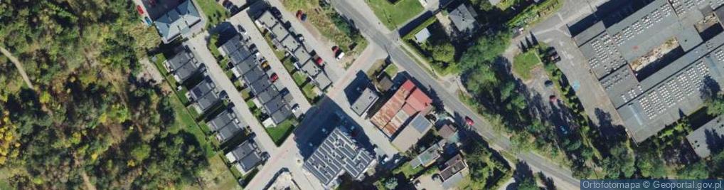 Zdjęcie satelitarne DHL POP ŻABKA