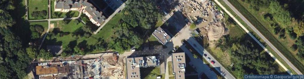 Zdjęcie satelitarne DHL POP ŻABKA