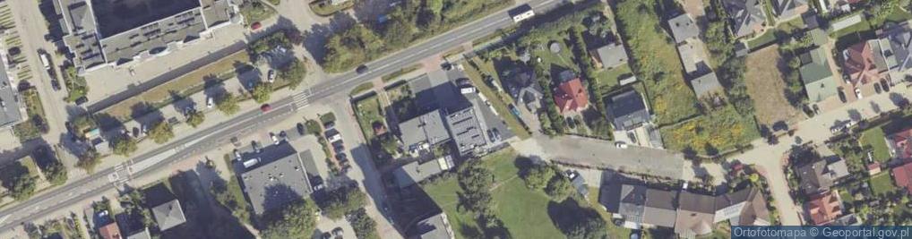 Zdjęcie satelitarne DHL POP Żabka