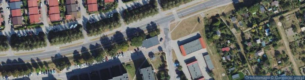 Zdjęcie satelitarne DHL POP ŻABKA