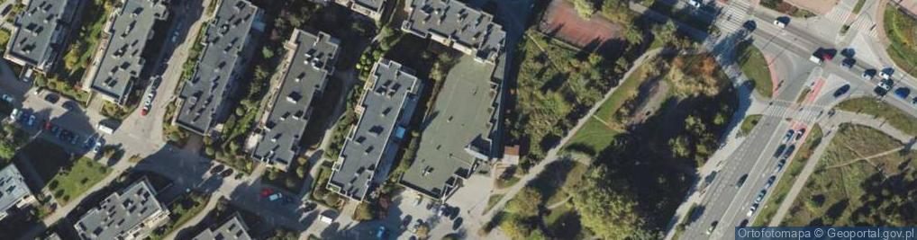 Zdjęcie satelitarne DHL POP ŻABKA