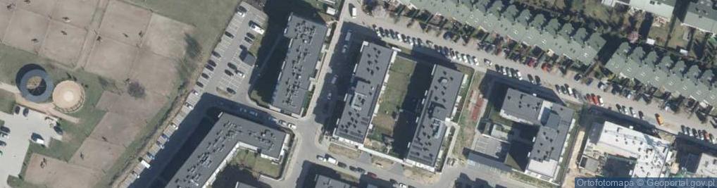 Zdjęcie satelitarne DHL POP ŻABKA