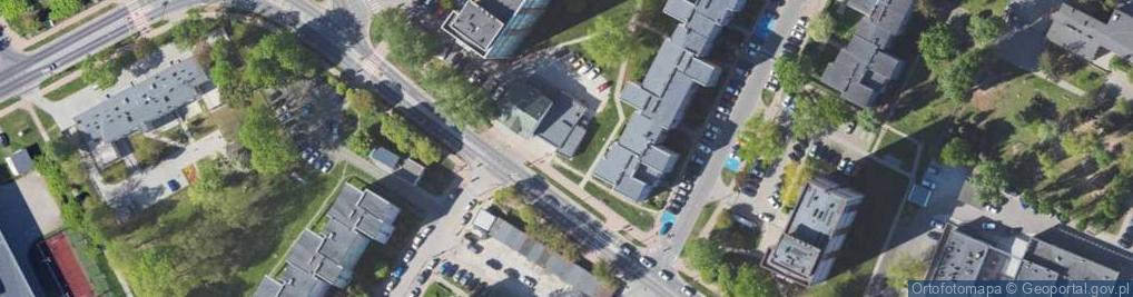 Zdjęcie satelitarne DHL POP ŻABKA