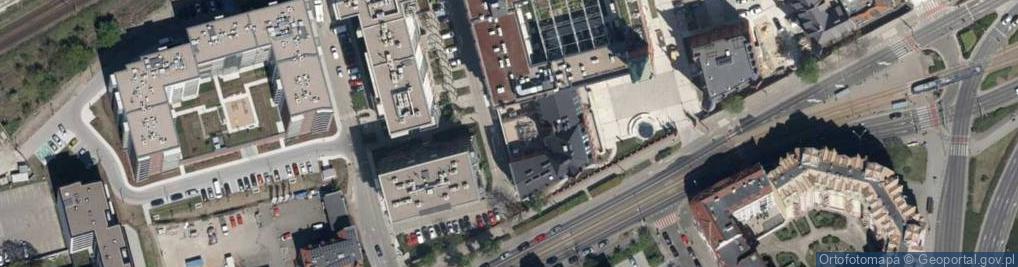 Zdjęcie satelitarne DHL POP ŻABKA