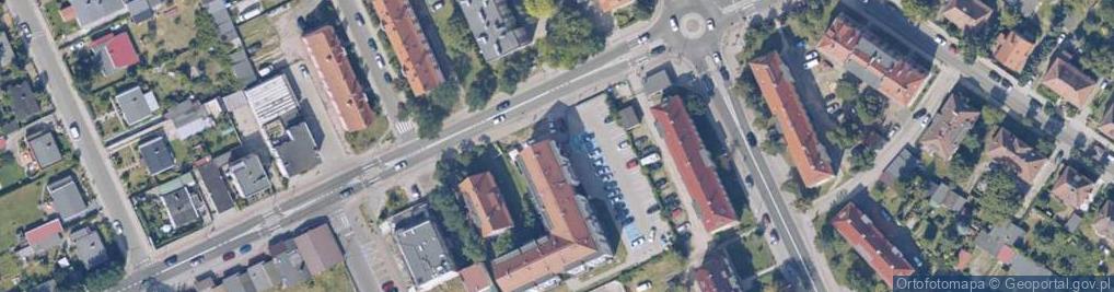 Zdjęcie satelitarne DHL POP ŻABKA