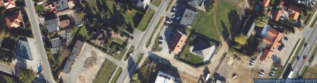 Zdjęcie satelitarne DHL POP ŻABKA