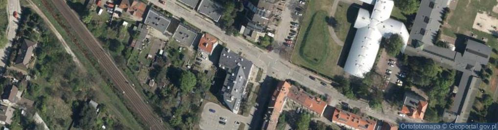 Zdjęcie satelitarne DHL POP ŻABKA