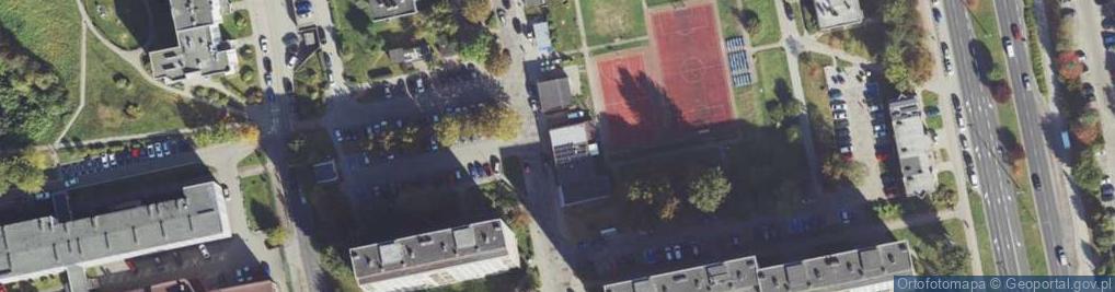 Zdjęcie satelitarne DHL POP ŻABKA