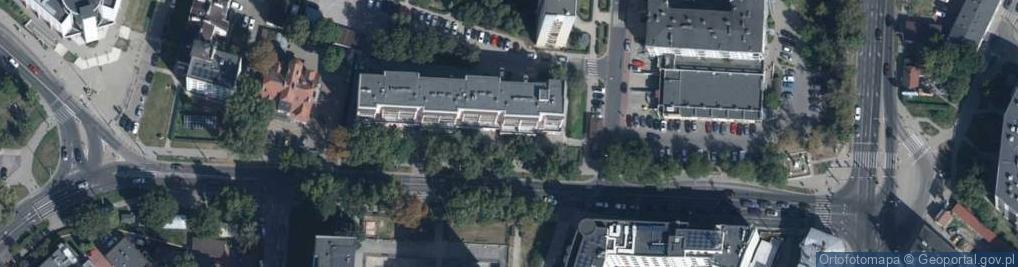 Zdjęcie satelitarne DHL POP ŻABKA