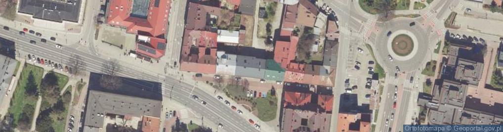 Zdjęcie satelitarne DHL POP ŻABKA