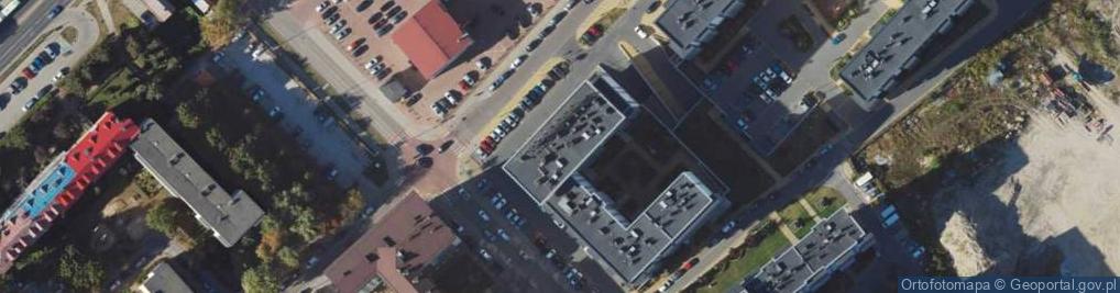 Zdjęcie satelitarne DHL POP ŻABKA