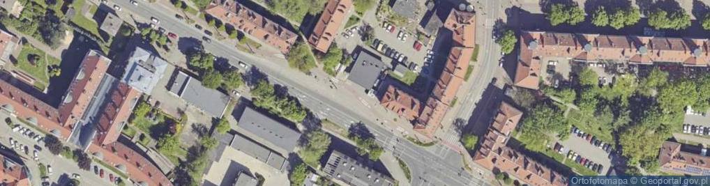 Zdjęcie satelitarne DHL POP ŻABKA