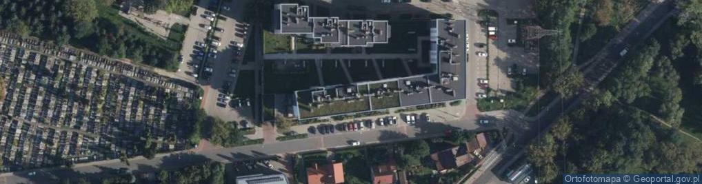 Zdjęcie satelitarne DHL POP ŻABKA
