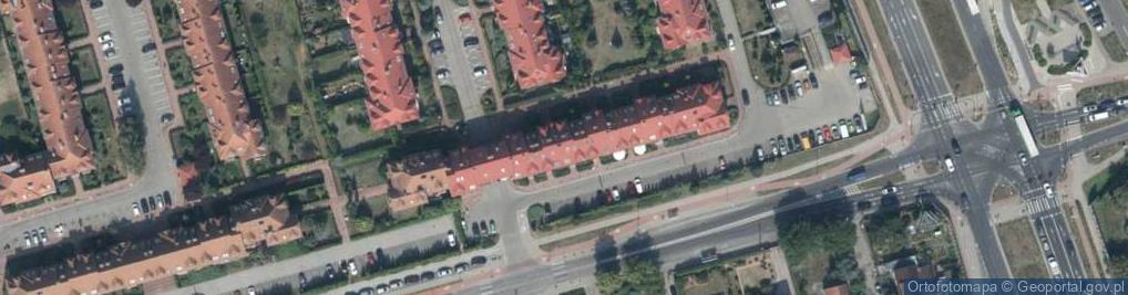 Zdjęcie satelitarne DHL POP ŻABKA