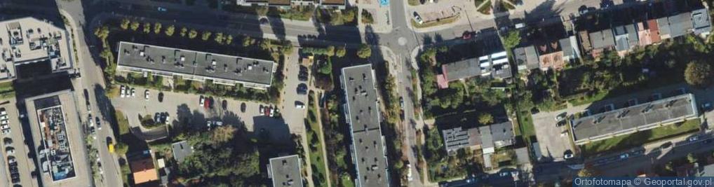 Zdjęcie satelitarne DHL POP ŻABKA
