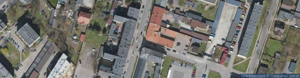 Zdjęcie satelitarne DHL POP ŻABKA