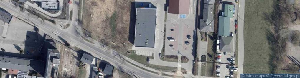 Zdjęcie satelitarne DHL POP Żabka