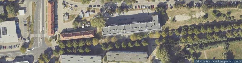 Zdjęcie satelitarne DHL POP ŻABKA