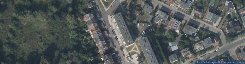 Zdjęcie satelitarne DHL POP ŻABKA