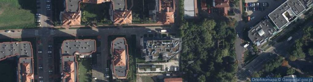 Zdjęcie satelitarne DHL POP ŻABKA