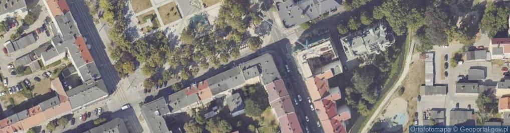 Zdjęcie satelitarne DHL POP ŻABKA