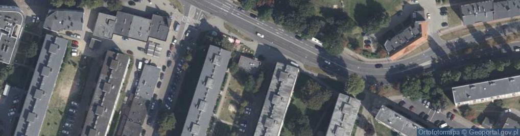 Zdjęcie satelitarne DHL POP ŻABKA