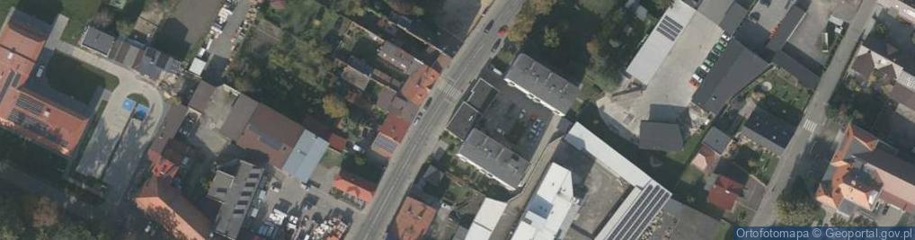 Zdjęcie satelitarne DHL POP ŻABKA