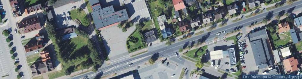 Zdjęcie satelitarne DHL POP ŻABKA