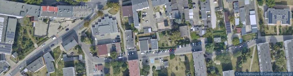 Zdjęcie satelitarne DHL POP ŻABKA