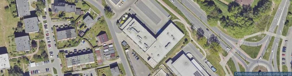 Zdjęcie satelitarne DHL POP ŻABKA