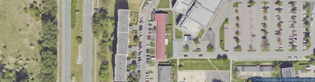 Zdjęcie satelitarne DHL POP ŻABKA