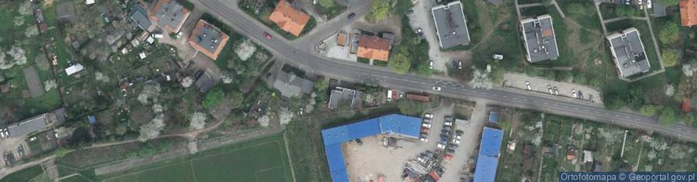 Zdjęcie satelitarne DHL POP ŻABKA