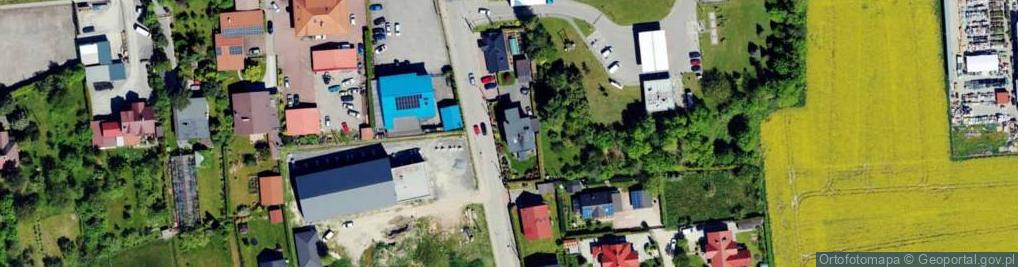 Zdjęcie satelitarne DHL POP ŻABKA