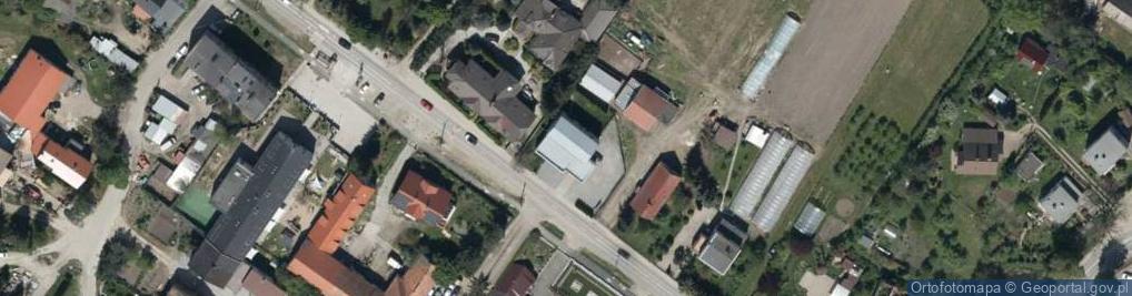 Zdjęcie satelitarne DHL POP ŻABKA