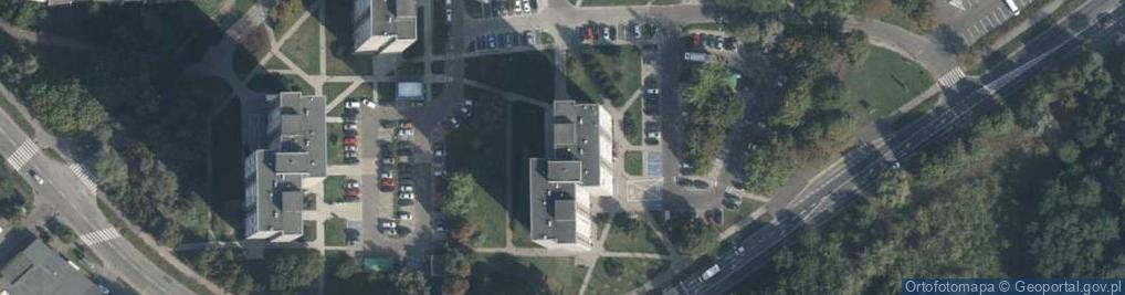 Zdjęcie satelitarne DHL POP ŻABKA