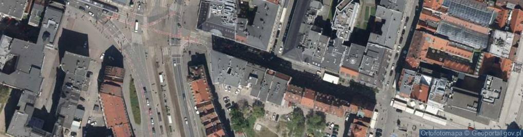 Zdjęcie satelitarne DHL POP ŻABKA