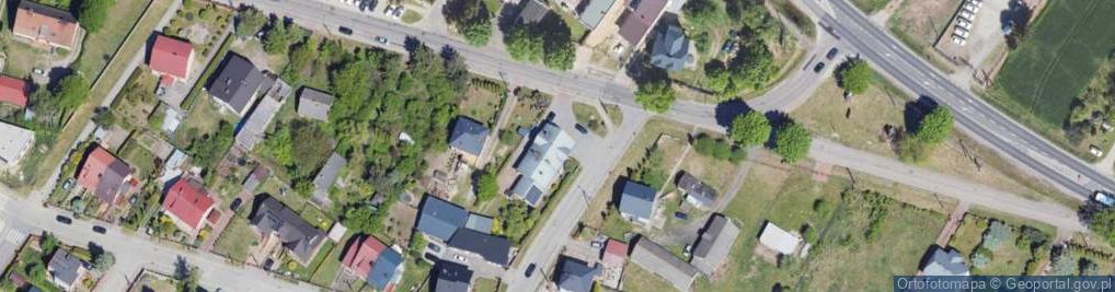 Zdjęcie satelitarne DHL POP ŻABKA