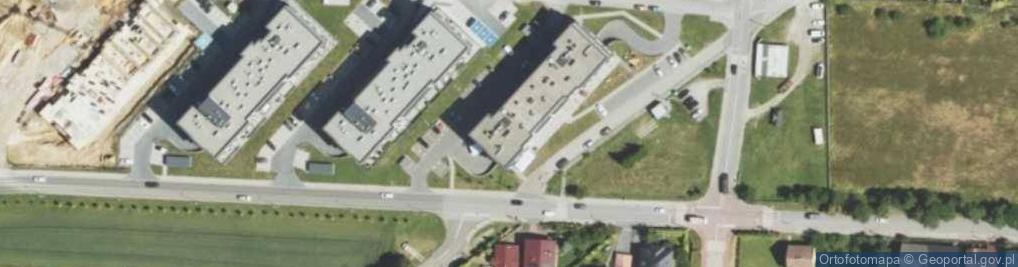 Zdjęcie satelitarne DHL POP ŻABKA