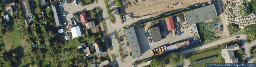 Zdjęcie satelitarne DHL POP ŻABKA