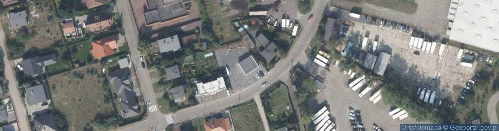 Zdjęcie satelitarne DHL POP ŻABKA