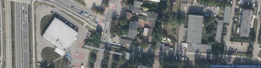 Zdjęcie satelitarne DHL POP ŻABKA