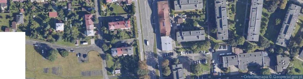 Zdjęcie satelitarne DHL POP ŻABKA