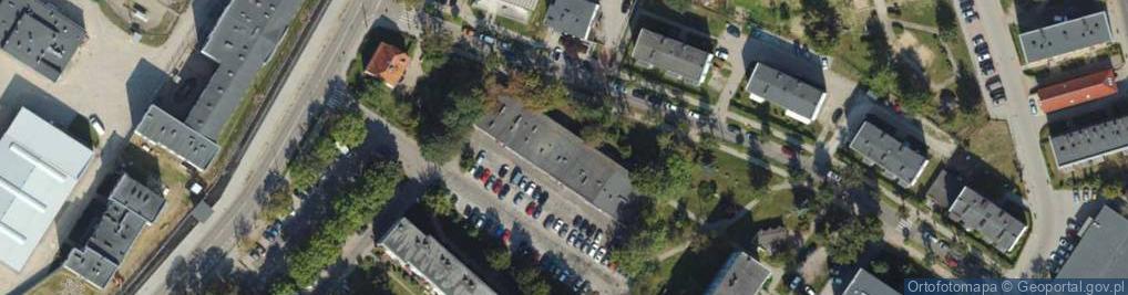 Zdjęcie satelitarne DHL POP ŻABKA