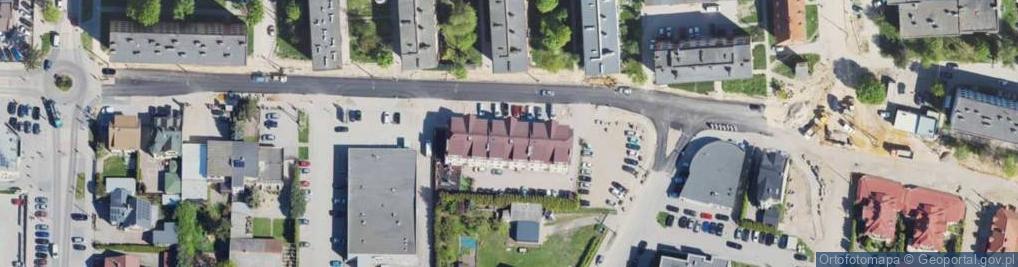 Zdjęcie satelitarne DHL POP ŻABKA